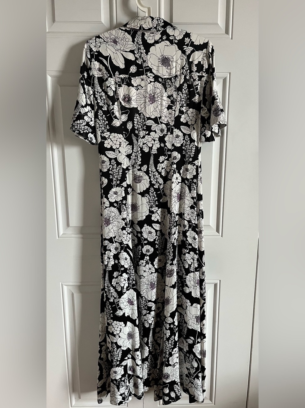 Maeve Anthropologie floral maxi shirt dress - Picture 5 of 8